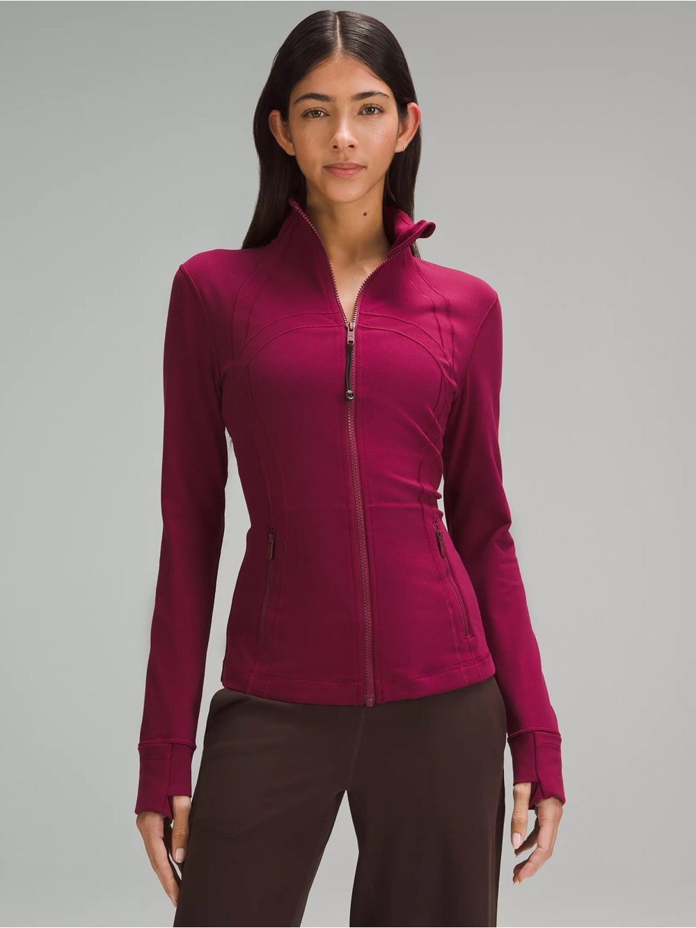Lululemon Women’s Define Jacket Lion
Deep Luxe Size 8